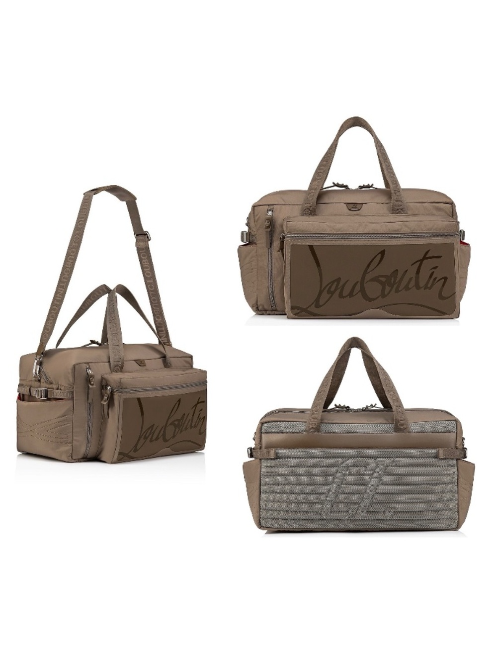 Christian Louboutin Loubideal Sport Duffle Bag Nylon New